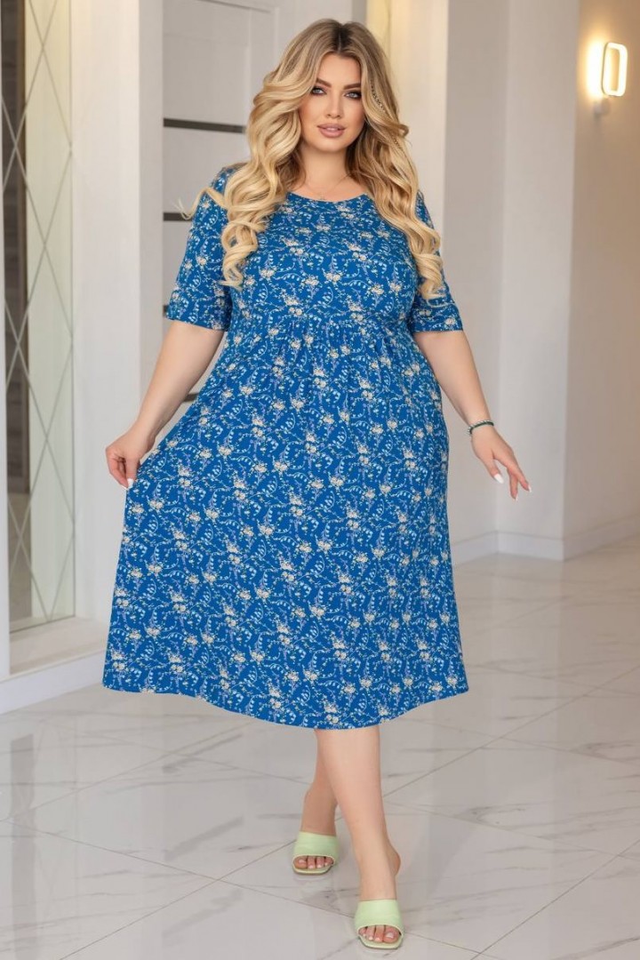 Легка сукня з  ніжним квітковим принтом VLT-970A600