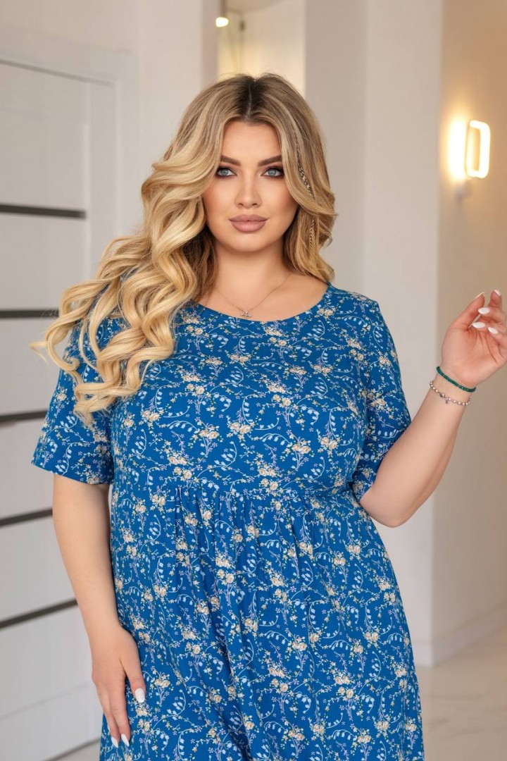 Легка сукня з  ніжним квітковим принтом VLT-970A600