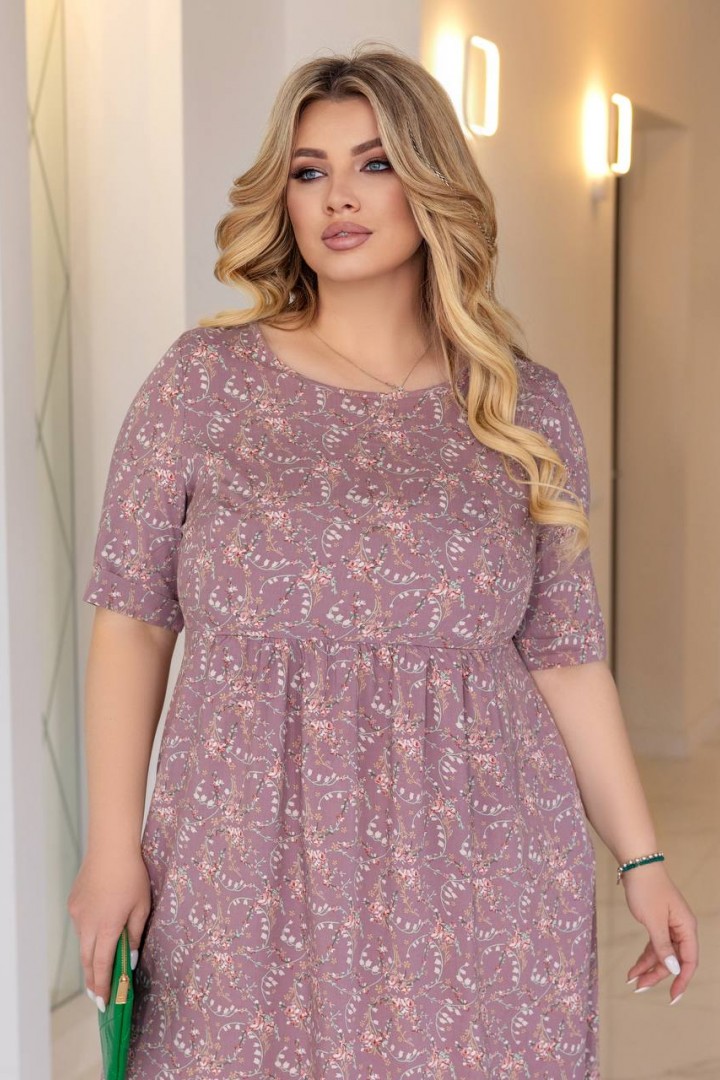 Легка сукня з  ніжним квітковим принтом VLT-970A600