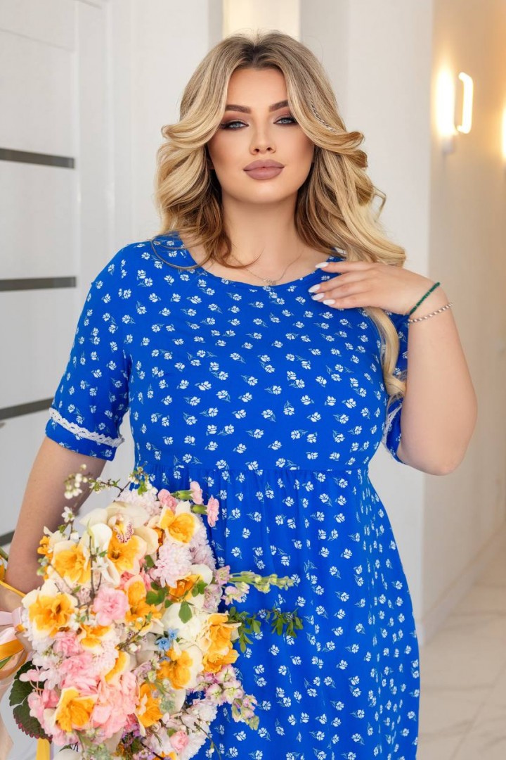 Платье с легким расширением вниз VLT-1659A600