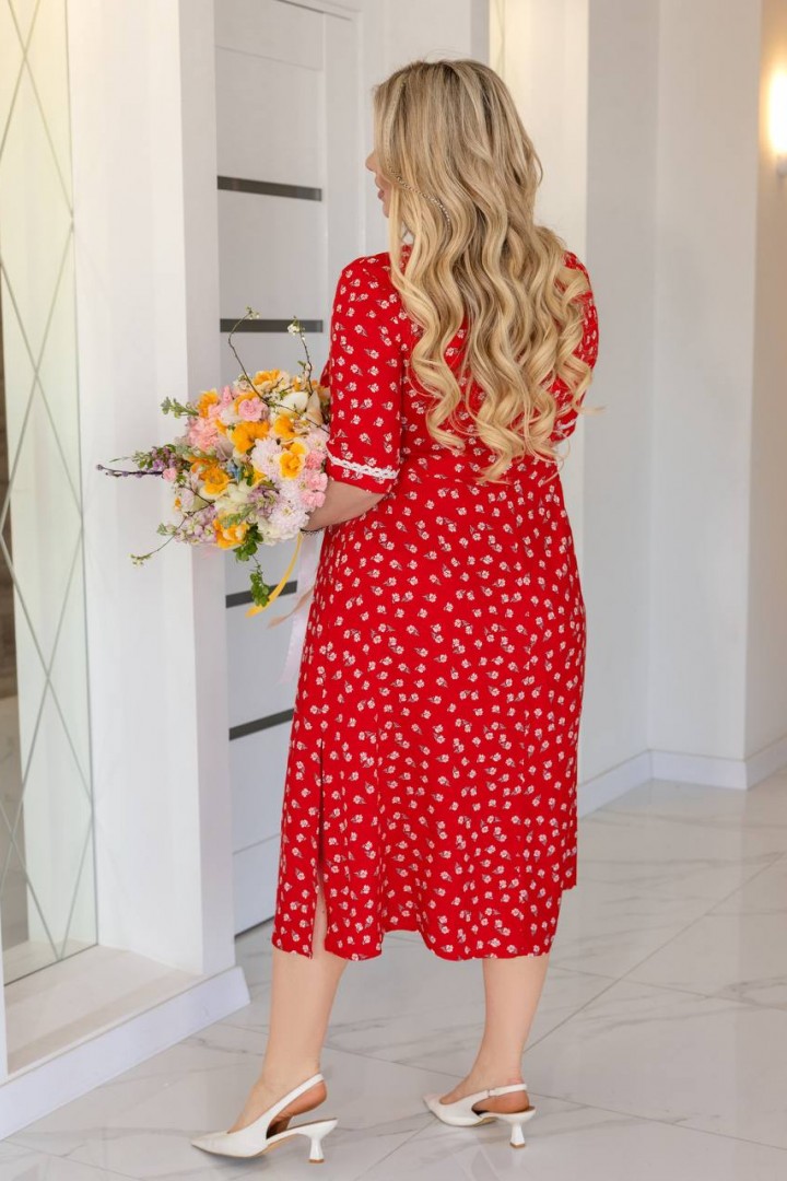 Платье с легким расширением вниз VLT-1659A600