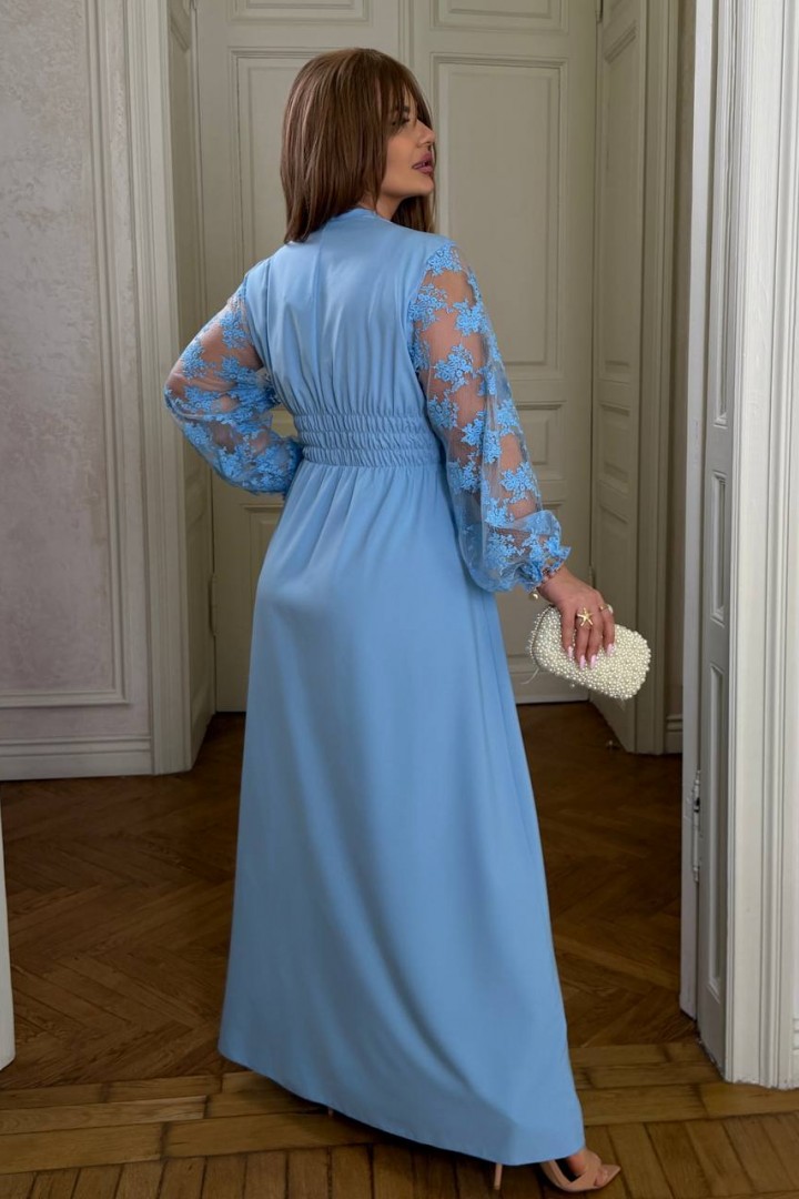 Довга ошатна сукня YM-7175A24