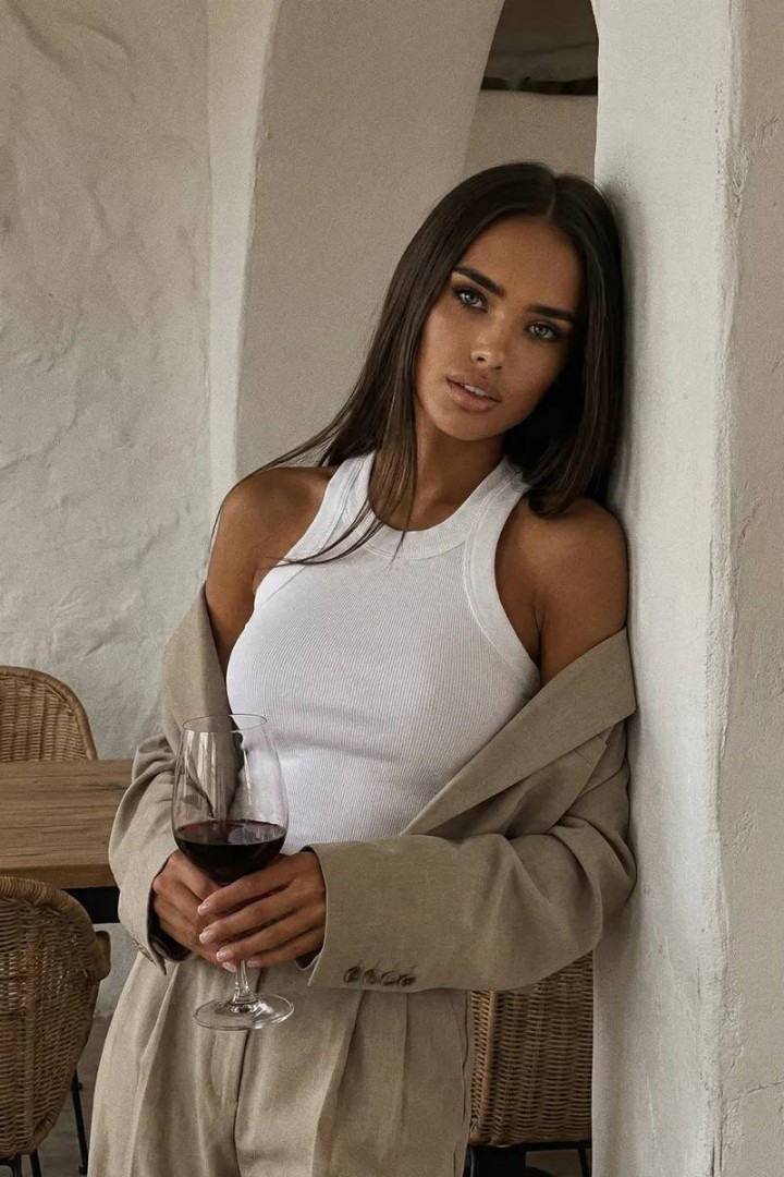 Короткая майка-топ ASP-5280A200