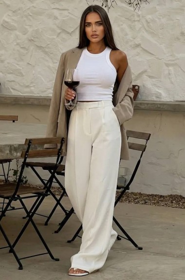 Короткая майка-топ ASP-5280A200