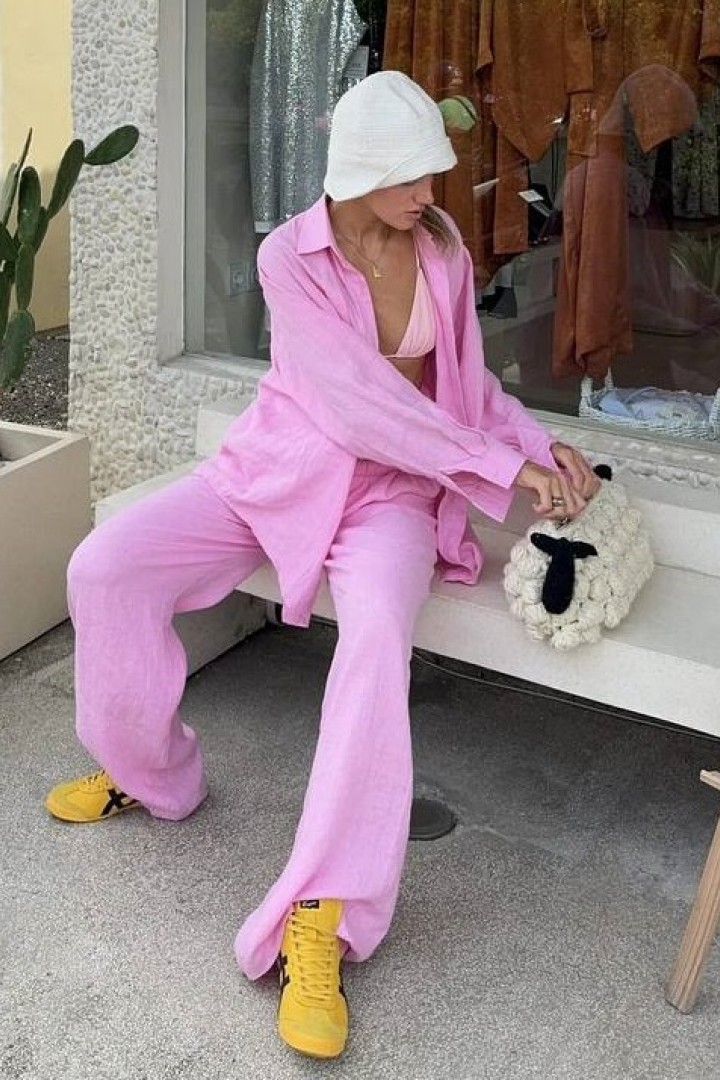 Костюм з льону KBE-0262A680