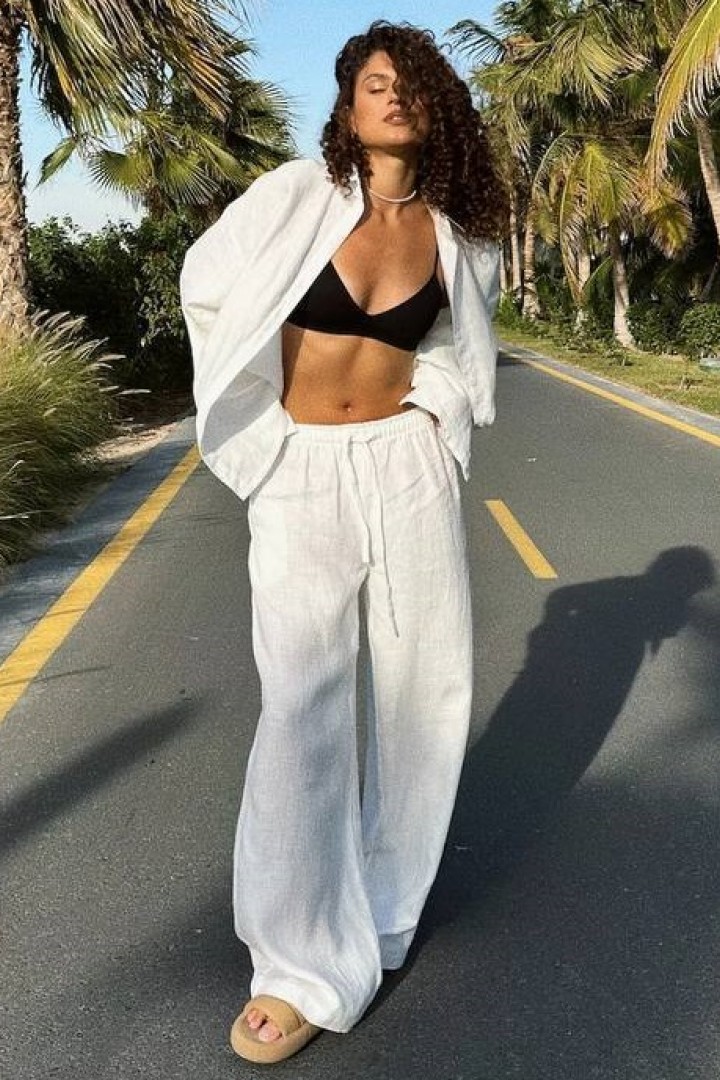 Костюм з льону KBE-0262A680