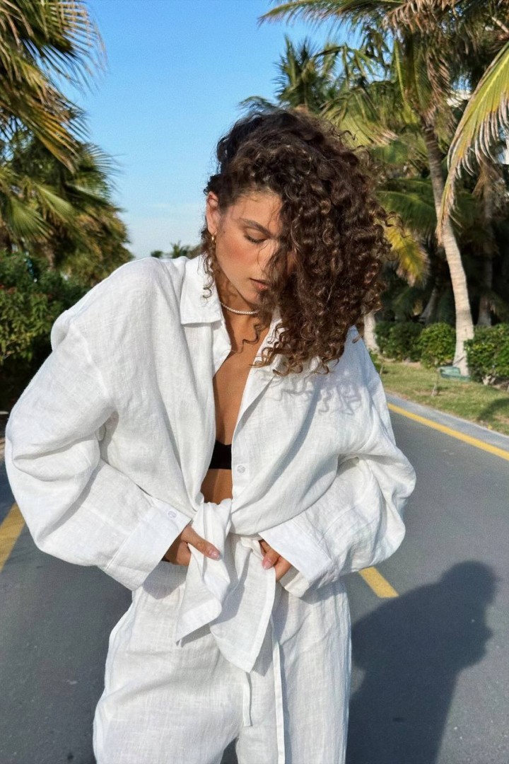 Костюм з льону KBE-0262A680