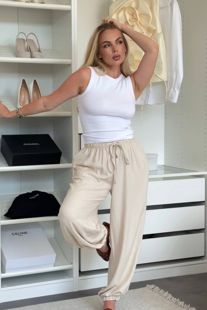 Брюки из льна IN-917A350