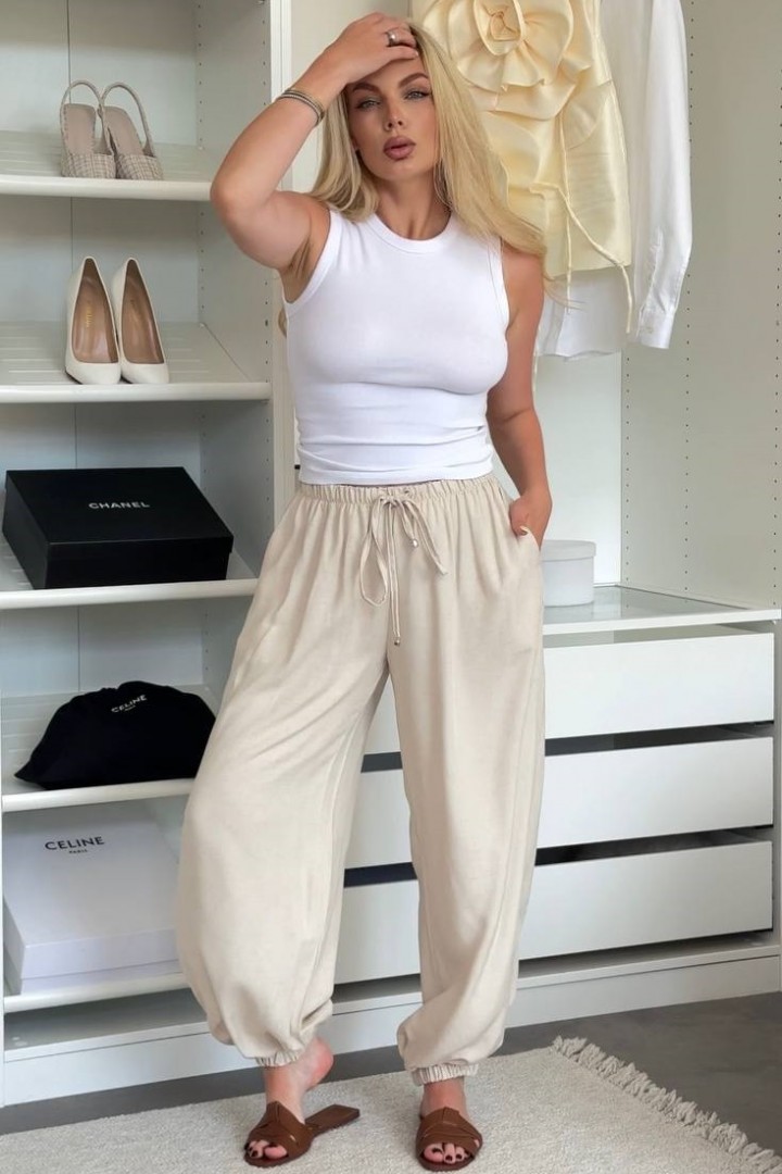 Брюки из льна IN-917A350