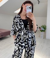 Костюм кофта на запах и брюки KG-910A590