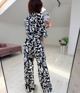 Костюм кофта на запах и брюки KG-910A590