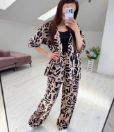 Костюм кофта на запах и брюки KG-910A590