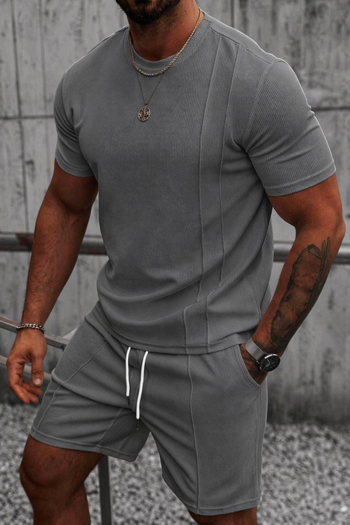 Чоловічий костюм футболка і шорти LSA-770A580