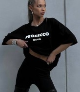 Стильная футболка с надписью MUS-024A320