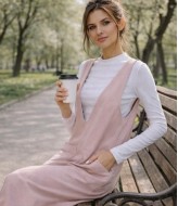 Трикотажний сарафан OZM-M026A130