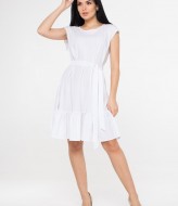 Белое платье OZM-M91A130