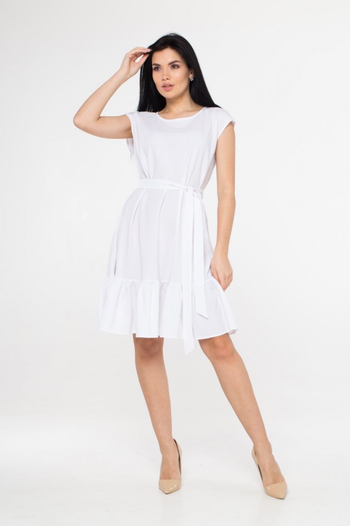 Белое платье OZM-M91A130