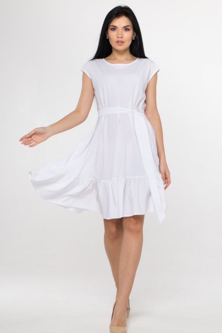 Белое платье OZM-M91A130