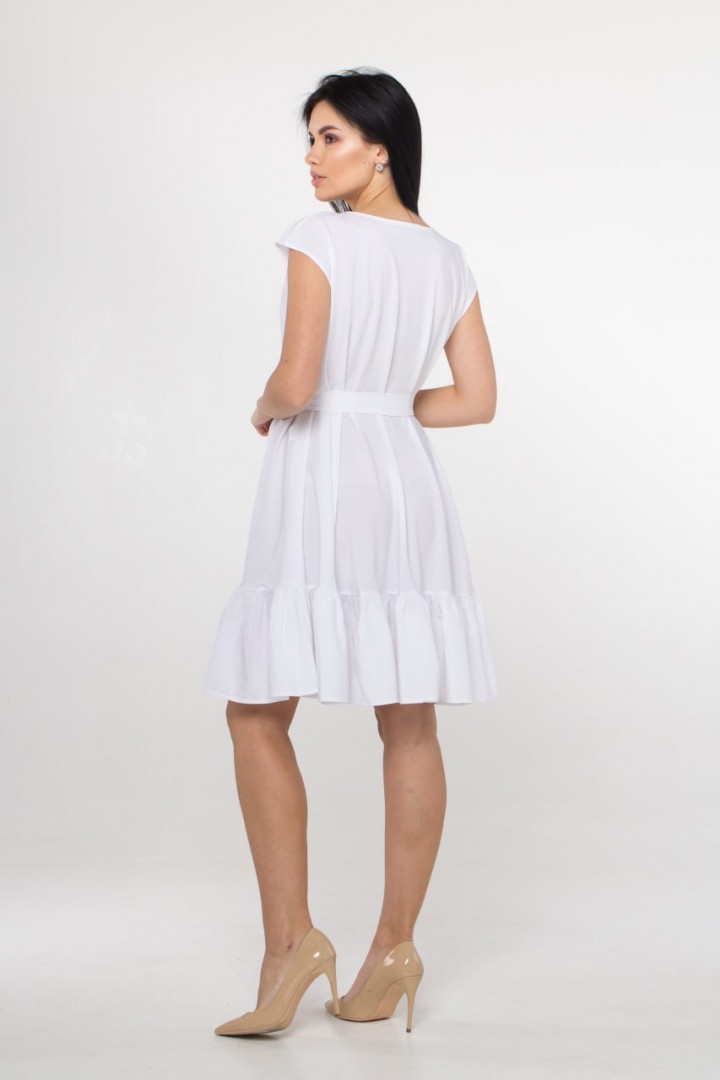 Белое платье OZM-M91A130