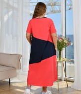 Комбинированное платье KYB-21197A15