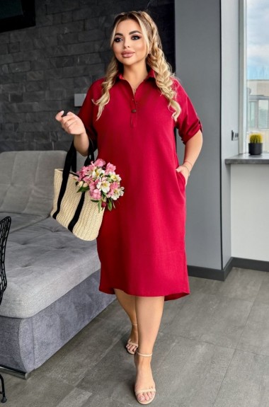 Летнее платье лен  ANT-208A600