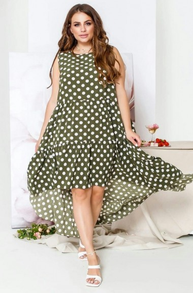 Платье с оборками внизу DG-d41321A300 Платье с оборками внизу DG-d41321A300