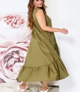 Платье с оборками внизу DG-d41321A300