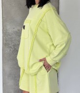 Трикотажный костюм с шортами женский  LID-624A1200