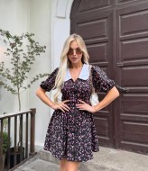 Платье в цветочек летнее  ANA-1669A12