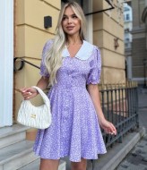 Платье в цветочек летнее  ANA-1669A12