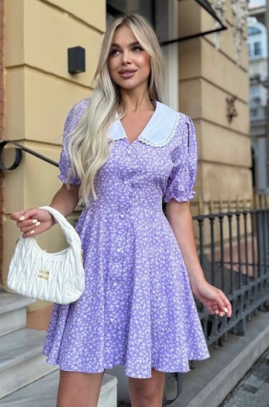 Платье в цветочек летнее  ANA-1669A12