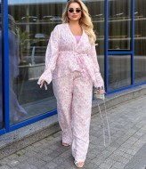 Костюм двойка женский с брюками  YM-7082A22