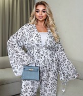 Костюм двойка женский с брюками  YM-7082A22