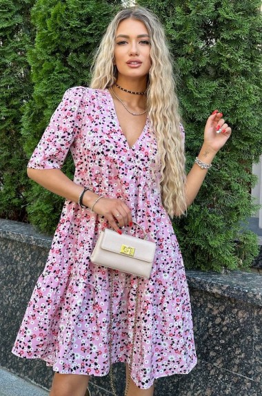 Сукня з V вирізом TS-417A400 Сукня з V вирізом TS-417A400