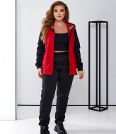 Женский спортивный костюм с жилеткой VIA-198A25