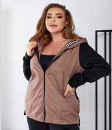 Женский спортивный костюм с жилеткой VIA-198A25