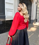 Блузка с рукавами ELR-1117A400