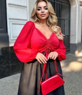 Блузка с рукавами ELR-1117A400