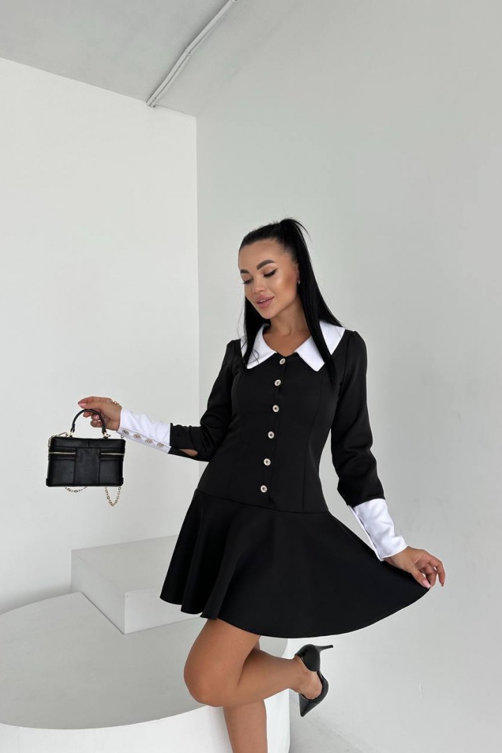 Чудова сукня з комірцем INNA-555A550