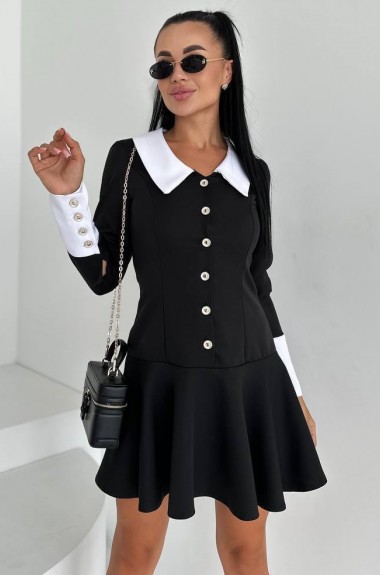 Чудова сукня з комірцем INNA-555A550