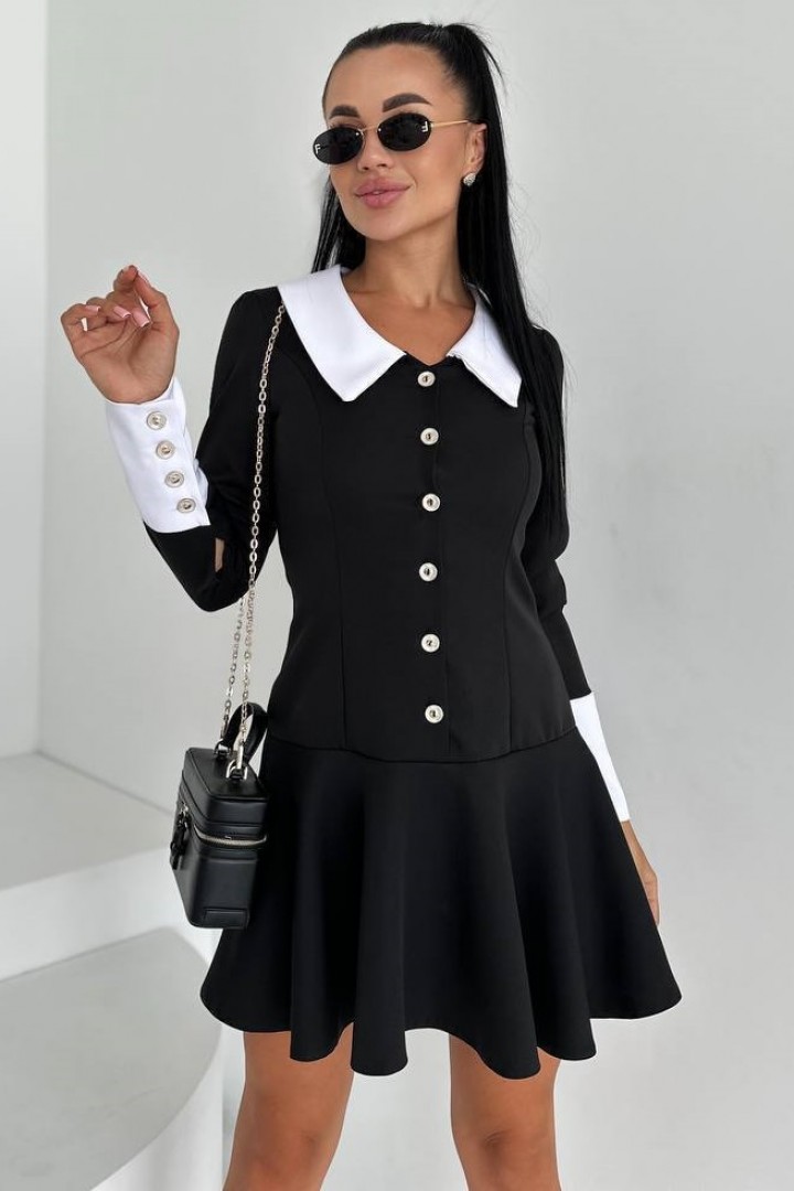 Чудова сукня з комірцем INNA-555A550