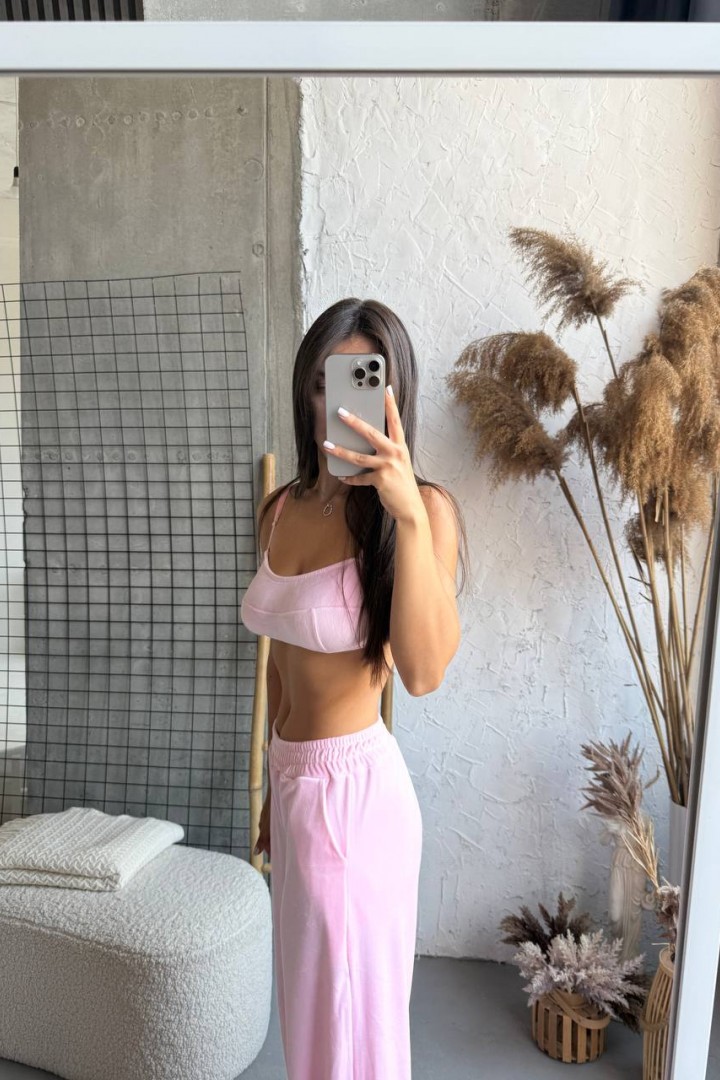 Костюм топ и брюки VOL-699A500