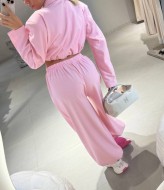 Костюм с укороченным пиджаком  VOL-688A550