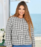 Твидовый пиджак женский  DV-R4412A730