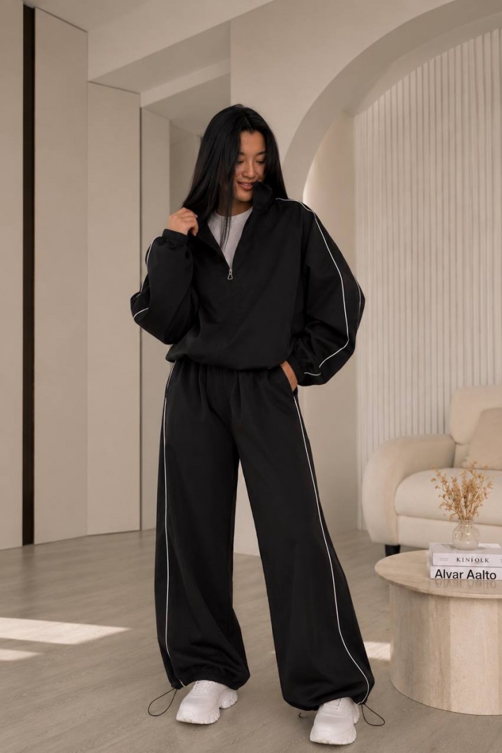 Костюм двійка oversize штани+кофта VLB-378A749