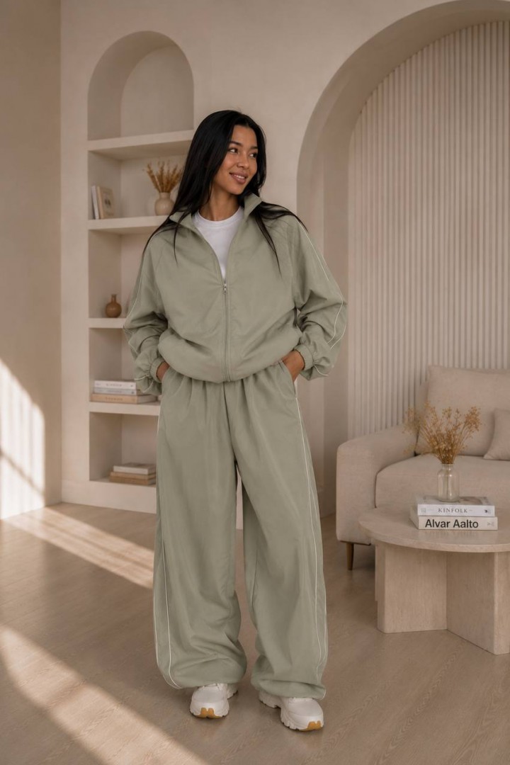 Костюм двійка oversize штани+кофта VLB-378A749