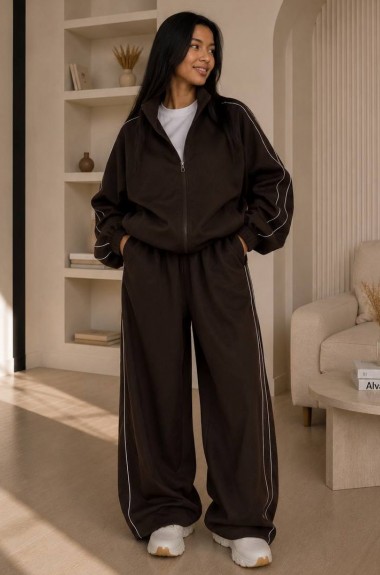 Костюм двійка oversize штани+кофта VLB-378A749 Костюм двійка oversize штани+кофта VLB-378A749