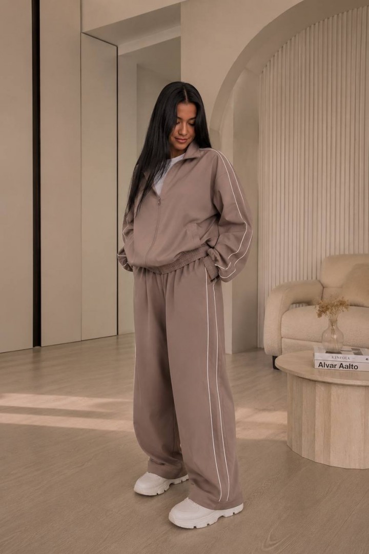 Костюм двійка oversize штани+кофта VLB-378A749