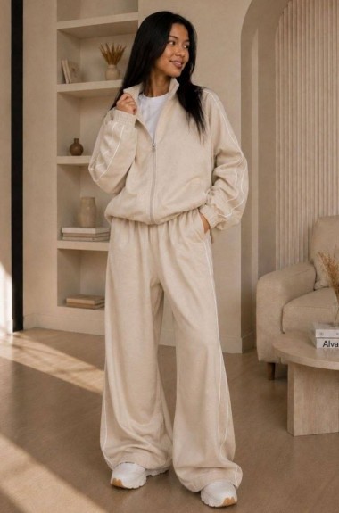 Костюм двійка oversize штани+кофта VLB-378A749