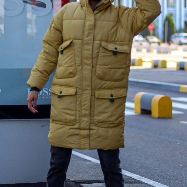 Куртка-пальто с капюшоном AR-8075A37
